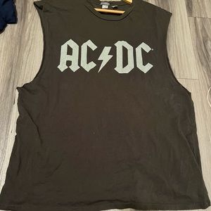 AC/DC sleeveless shirt large tank top men’s